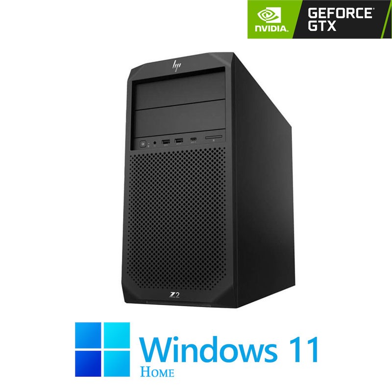Calculatoare Gaming HP Z2 G4 Tower, Octa Core i7-9700, 512GB SSD, GTX 1080 8GB, Win 11 Home