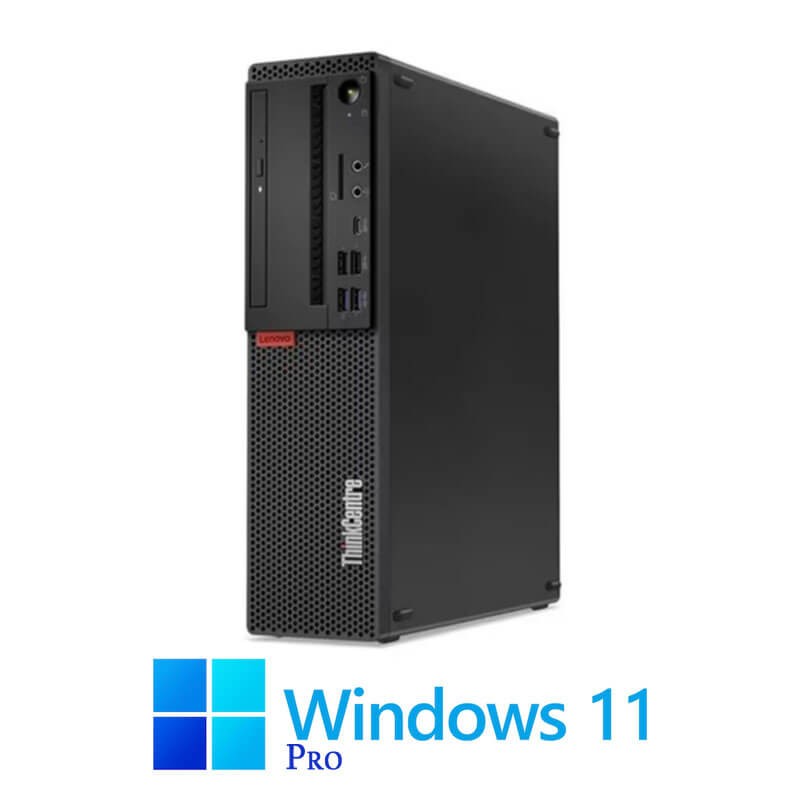 Calculatoare Lenovo M720s SFF, Hexa Core i5-9500, 8GB DDR4, 256GB SSD, Win 11 Pro
