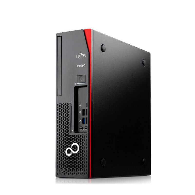Calculatoare second hand Fujitsu ESPRIMO D738, Hexa Core i5-8400, 8GB DDR4, 256GB SSD