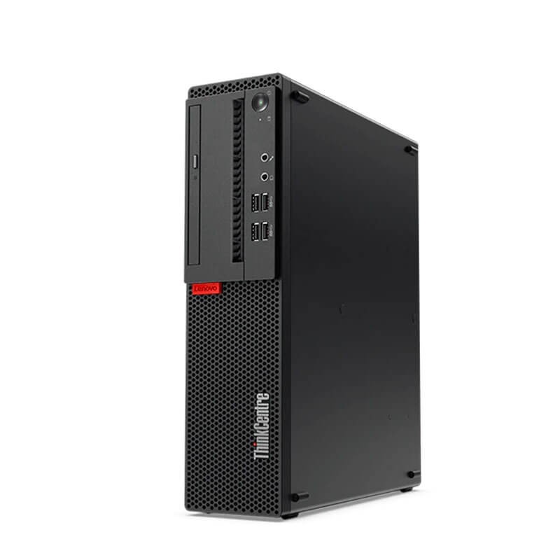 Calculatoare second hand Lenovo M75s-1 SFF, Quad Core Ryzen 5 PRO 2400G, 8GB DDR4, SSD