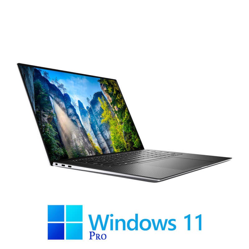 Laptop Dell Precision 5550, i7-10875H, Display NOU 4K, Quadro T2000, Win 11 Pro