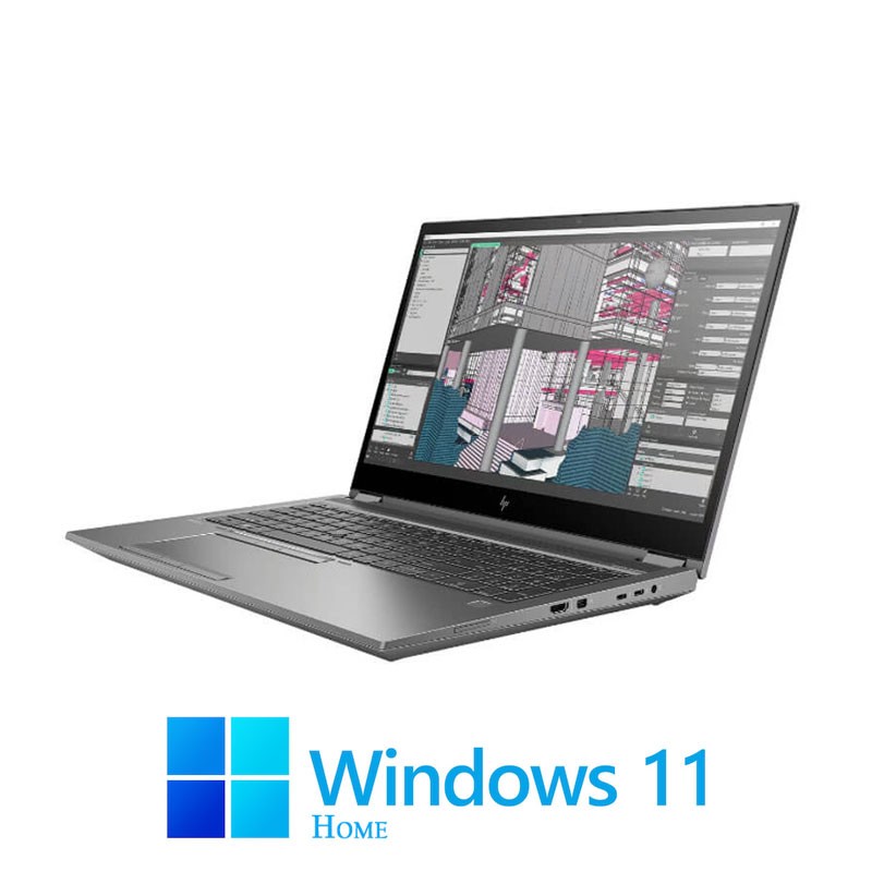 Laptop HP ZBook Fury 15 G8, i7-11850H, 512GB SSD, RTX A2000 4GB, Win 11 Home