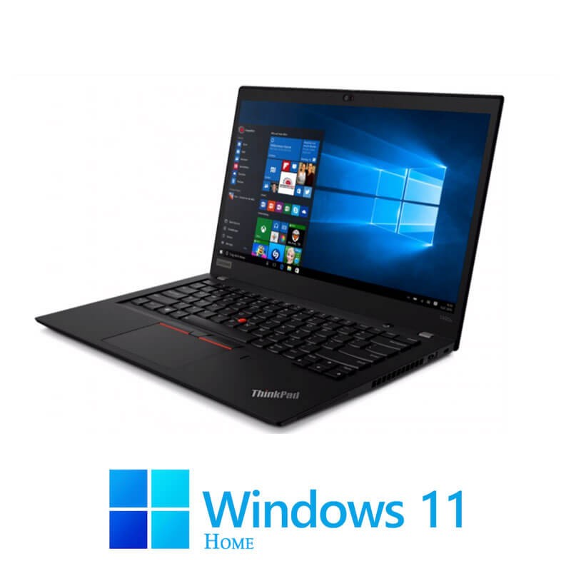 Laptop Lenovo T490s, Quad Core i5-8365U, 256GB SSD, Display NOU, Win 11 Home