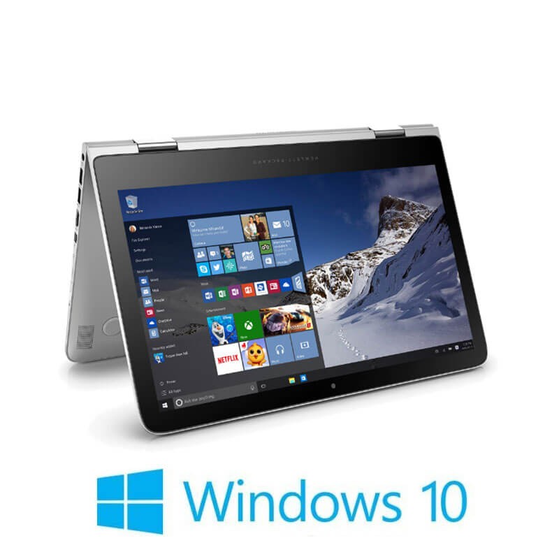 Laptop Touchscreen HP Spectre Pro x360 G2, i5-6200U, SSD, Full HD, Win 10 Home