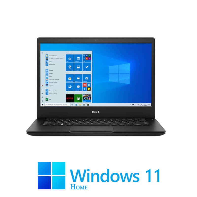Laptopuri Dell Latitude 3400, Quad Core i5-8365U, 256GB SSD, Display NOU, Win 11 Home