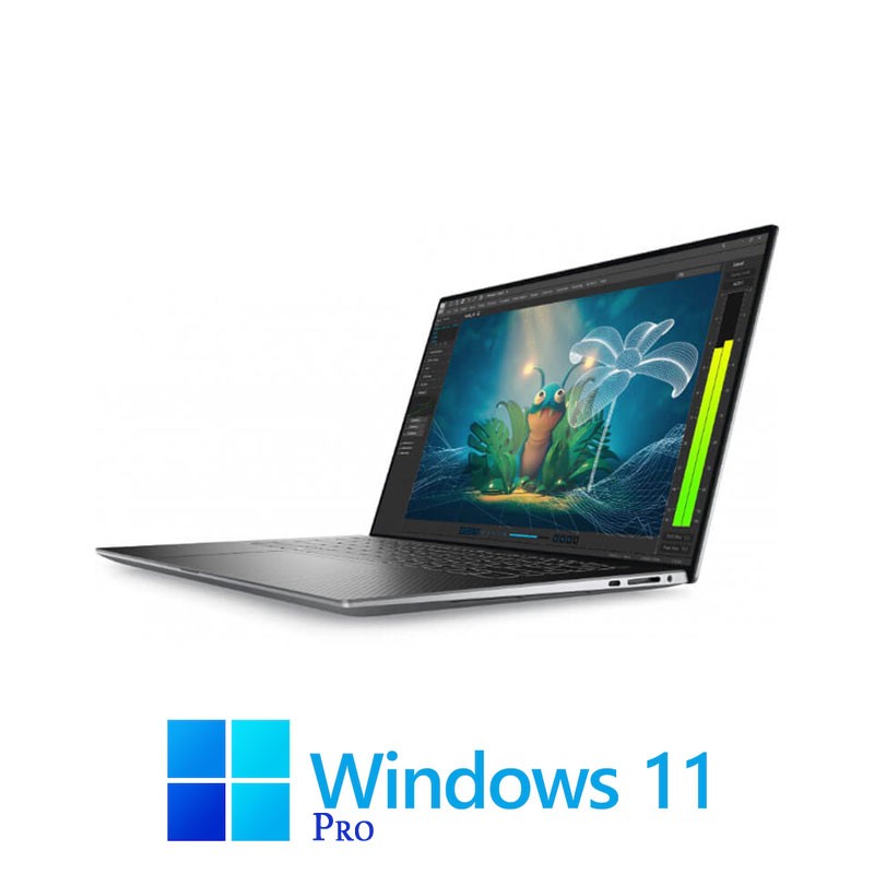 Laptopuri Dell Precision 5570, i7-12800H, 32GB DDR5, Display NOU, RTX A2000, Win 11 Pro