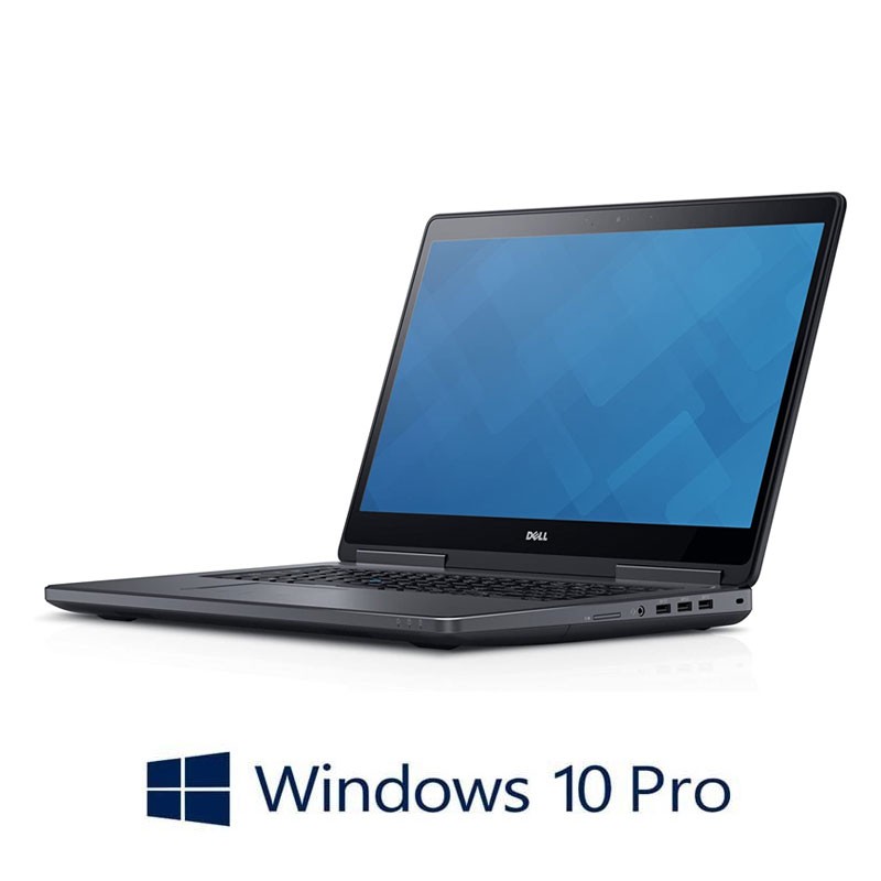 Laptopuri Dell Precision 7720, i7-7820HQ, 32GB DDR4, FHD, Quadro P3000, Win 10 Pro