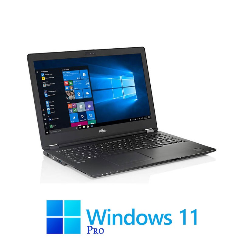 Laptopuri Fujitsu LIFEBOOK U759, Quad Core i7-8565U, 16GB, 256GB SSD, Win 11 Pro