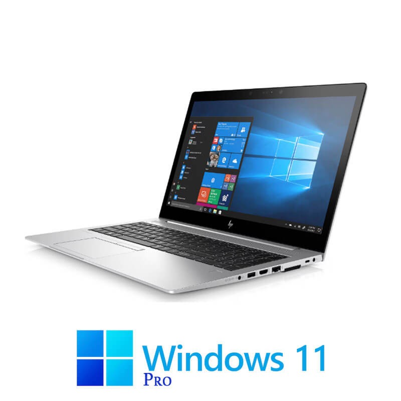 Laptopuri HP EliteBook 850 G5, i7-8550U, 256GB SSD, Display NOU Full HD, Win 11 Pro