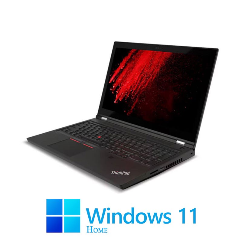Laptopuri Lenovo P15 Gen 2, i7-11850H, SSD, Display NOU FHD, RTX A2000, Win 11 Home