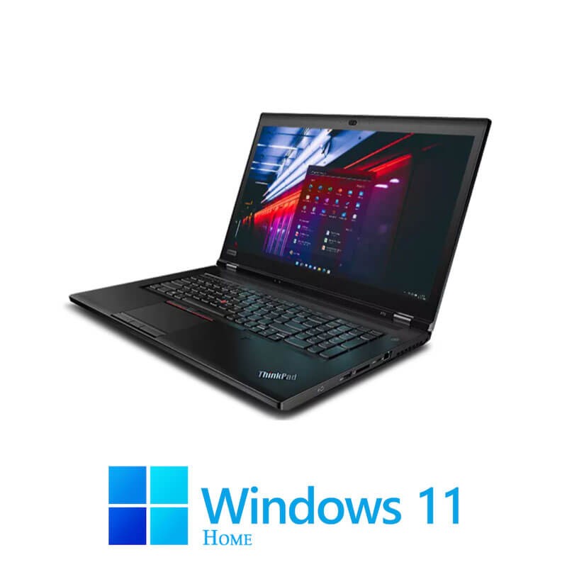 Laptopuri Lenovo P73, Hexa Core E-2276M, SSD, Display NOU, RTX 5000 16GB, Win 11 Home