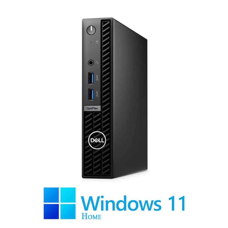 Mini Calculatoare Dell OptiPlex 7010, Intel i5-13500T, 16GB DDR4, 256GB SSD, Win 11 Home