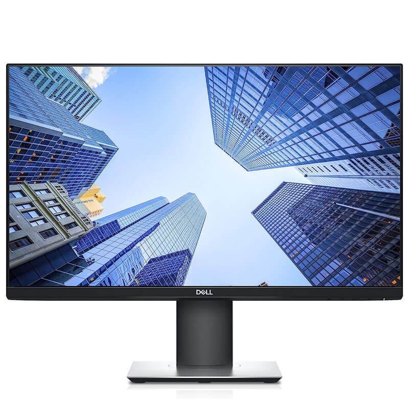 Monitor LED Dell P2419H, 24 inci Full HD, Panel IPS