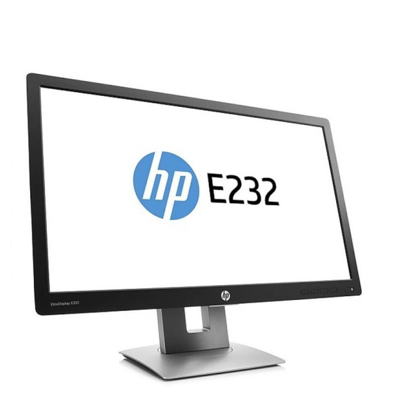 Monitor LED second hand HP EliteDisplay E232, 23 inci Full HD, Grad A-, Panel IPS