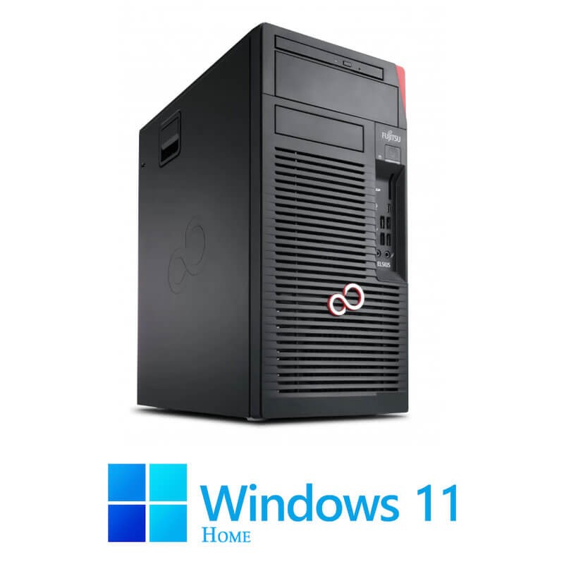 Statie grafica Fujitsu CELSIUS W580, Hexa Core i5-8400, 8GB, 256GB SSD, Win 11 Home