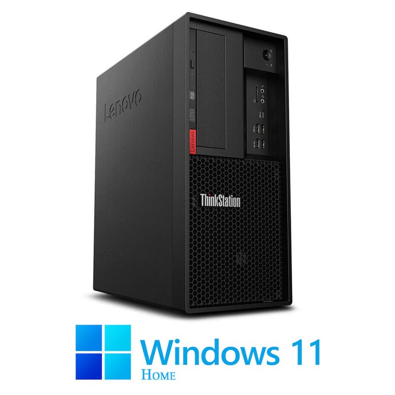 Statie grafica Lenovo P330 MT, Octa Core i7-9700K, 16GB DDR4, 512GB SSD, Win 11 Home