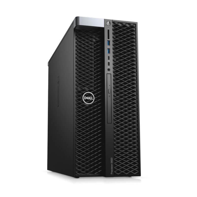 Statie grafica second hand Dell Precision 5820, Quad Core W-2125, 16GB DDR4, SSD, Quadro P400