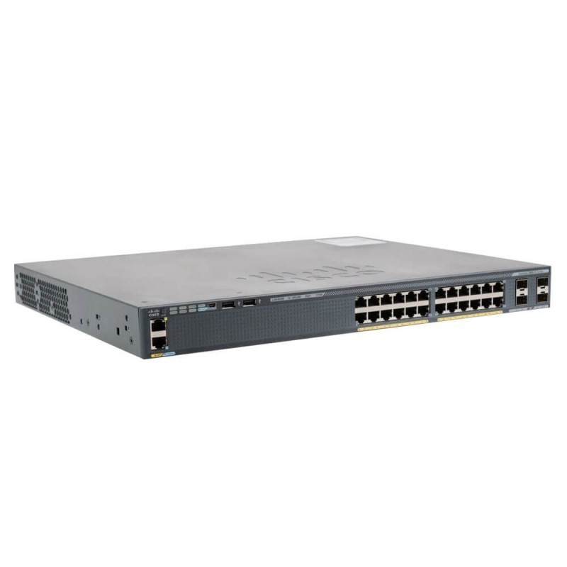 Switch Cisco Catalyst WS-C2960X-24PS-L PoE+, 24 Port