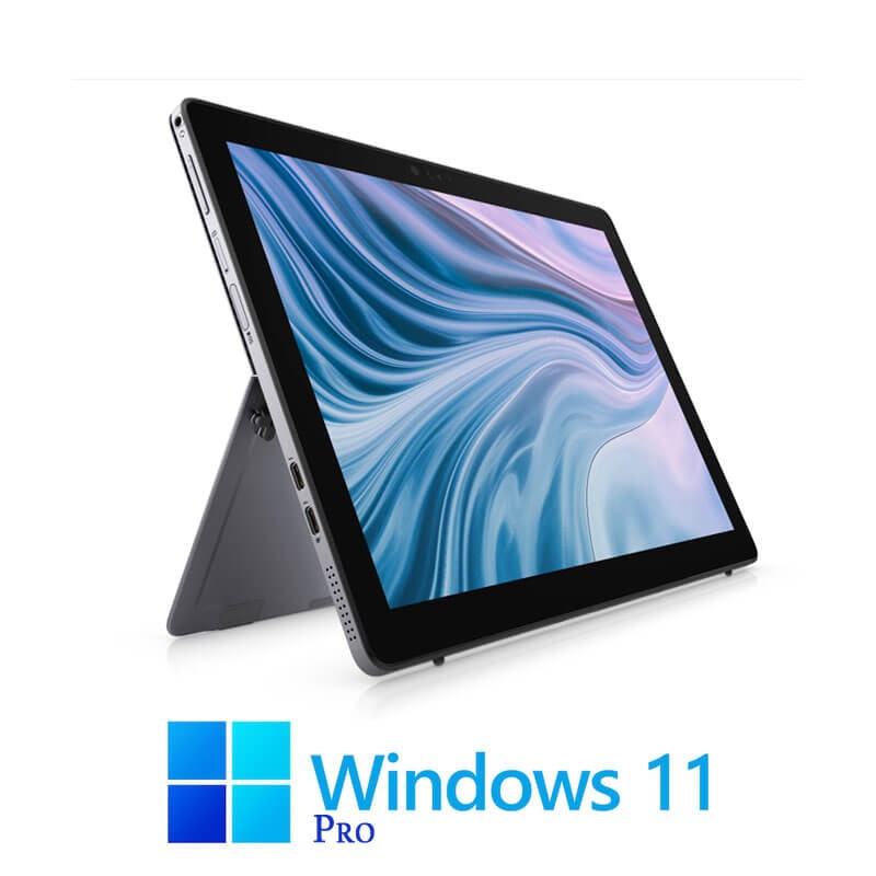 Tableta Dell Latitude 7210, Quad Core i5-10310U, 16GB DDR3, SSD, FHD, Win 11 Pro